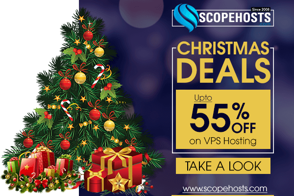 VPS Hosting Offers Christmas 2018 Offers