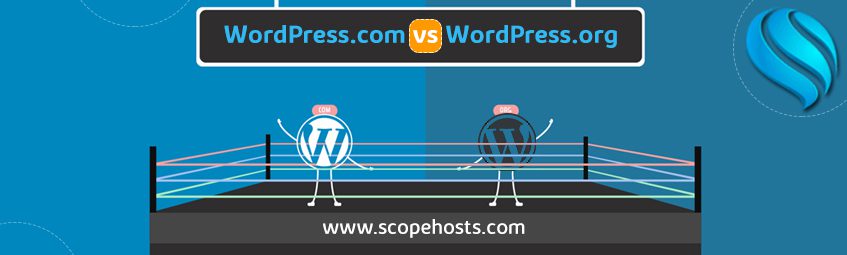 Know the basic key differences with WordPress.com and WordPress.org