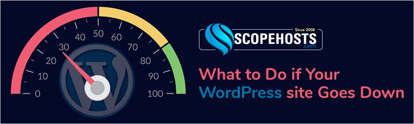 Post Image Here mentioned 7 Checks to carry out when your WordPress site is down