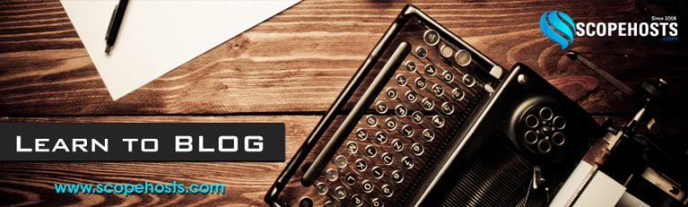 Get Started With Blogging