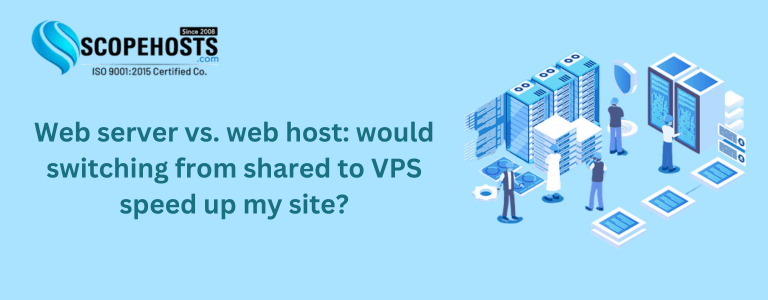 Web Server vs. Web Host