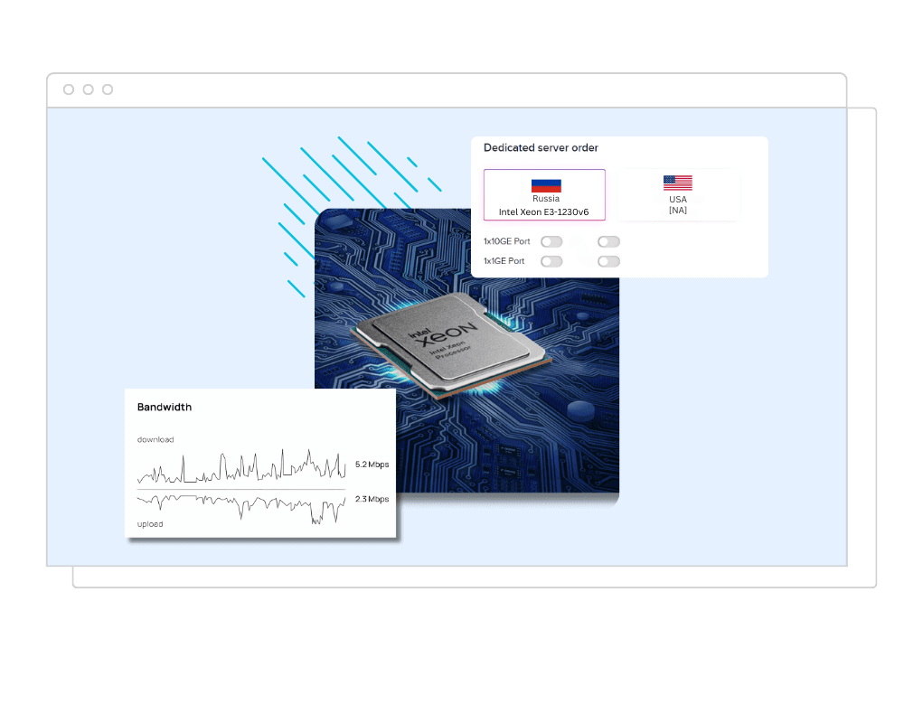 Russian dedicated servers