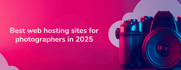 web hosting sites for photographers