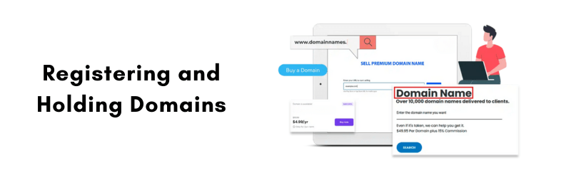 Registering-and-Holding-Domain