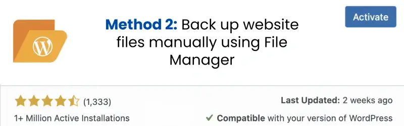 Back-up-website-files